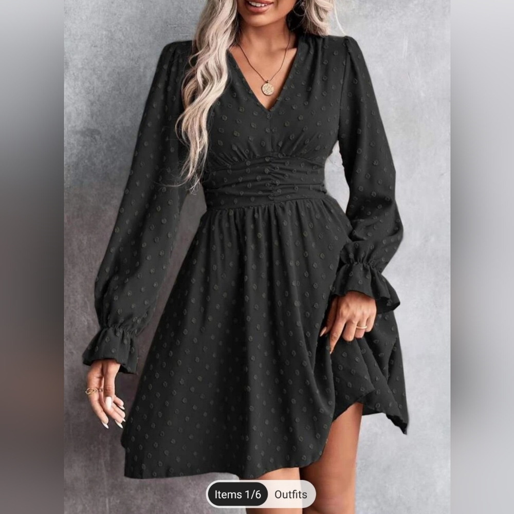 NWOT Shein Black Dress
